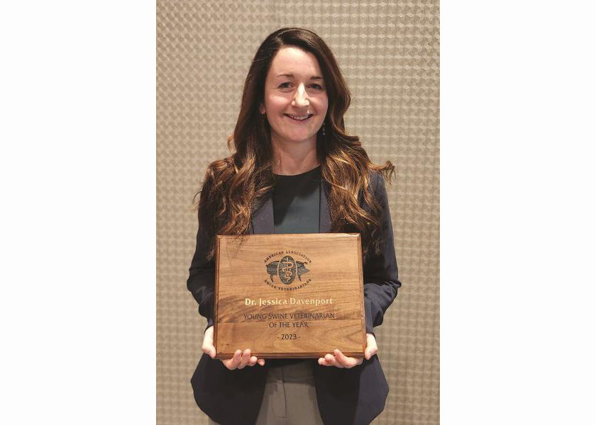 AASV Recognizes 2023 Young Swine Veterinarian of the Year Pork Business